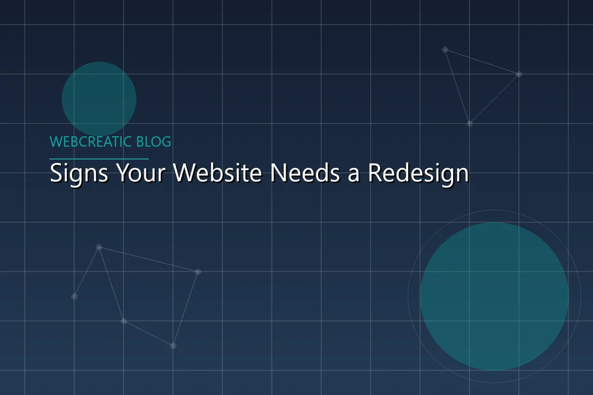 Featured article image preview for Signs Your Website Needs a Redesign